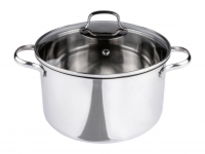 Ernesto 24cm Stainless Steel Stock Pot £14.99