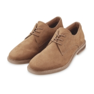 Mens Brown Laced Comfort Shoes