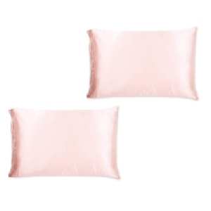 Pink Silk Pillowcase 2 Pack