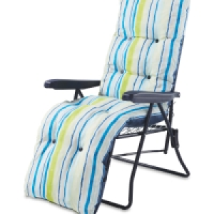 Gardenline Striped Relaxer Chair