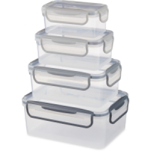 Grey Rectangle Clip & Close Set
