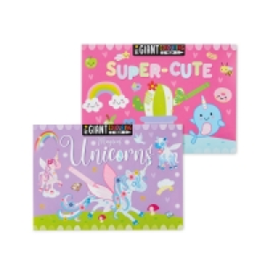 Giant Poster Colouring Pad 2 Pack
