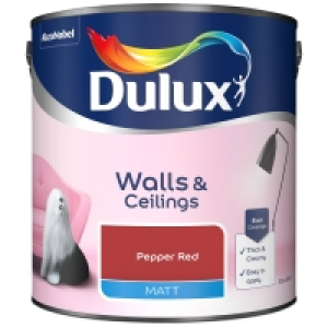Dulux Matt Paint 2.5L - Pepper Red £13.00