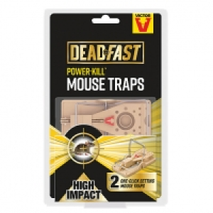 Deadfast Power Kill Mouse Trap - Twin Pack £5.00