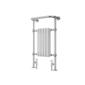 Wickes  Wickes Etiquette Designer Towel Radiator - Chrome/White 960 