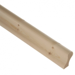 Wickes Pine Pigs Ear Handrail 3.6m £40.00