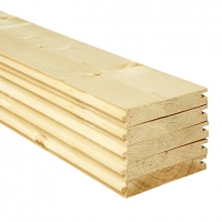 Wickes  Wickes PTG Timber Floorboards - 21mm x 137mm x 3000mm - Pack