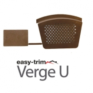 Easy-Trim Verge U Starter/End Cap Packs Brown &pound;4.00