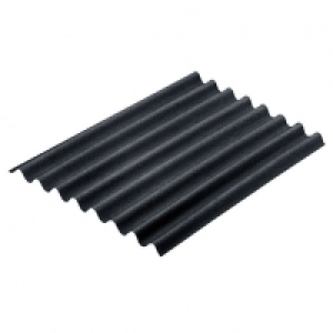 Onduline Easyline Intense Black Bitumen Corrugated Roof Shee £4.50