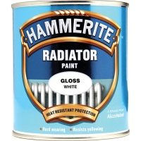Wickes  Hammerite Radiator Enamel Paint - Gloss White 500ml