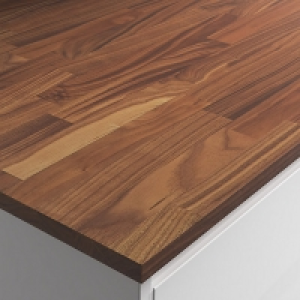 Engineered American Black Walnut Worktop Sample 22mm £5.00