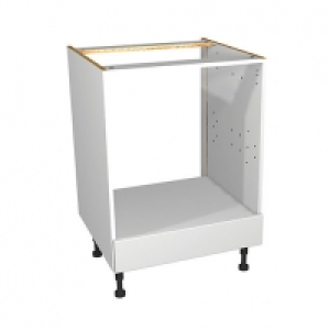Wickes Madison White Gloss Handleless Built Under Oven Unit  £55.00