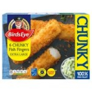 Birds Eye 6 Chunky Fish Fingers £3.00