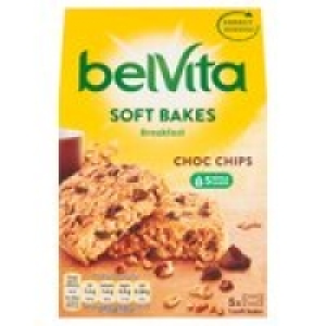 BelVita Breakfast Biscuits Soft Bakes Chocolate Chip 5 Pack £1.50