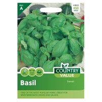 QDStores  Country Value Basil Sweet Seeds