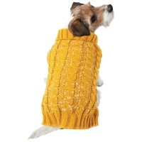 BMStores  Reflective Dog Jumper - Small-Large - Mustard