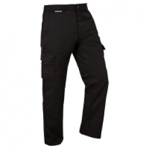 Rokwear Premium Cargo Trousers Black - 34W 31L £17.00