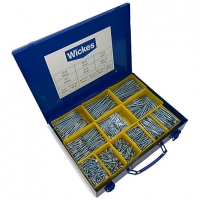 Wickes  Multipurpose Twin Thread Screw Trade Assortment Case - Pack 