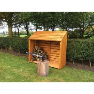 Shire 5 x 2ft Large Overlap Timber Dip Treated Log Store £152.00
