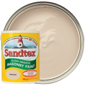 Sandtex Ultra Smooth Masonry Paint - Sandstone 5L £20.00