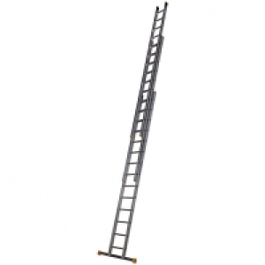 Werner D Rung 3 Section High Grade Aluminium Extension Ladde £247.00