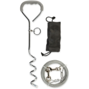 Grey Tie Stake/Cable 15ft