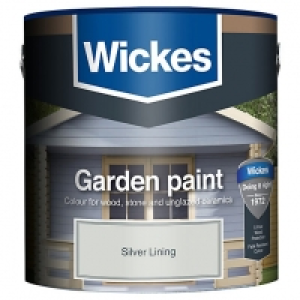 Wickes Garden Colour Matt Wood Treatment Silver Lining 2.5L £13.00