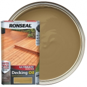 Ronseal Ultimate Protection Decking Oil - Natural 5L £47.00