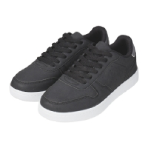 Lily & Dan Childrens Black Trainers