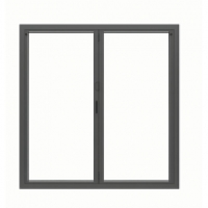 Jci Aluminium Bi-fold Door Set Grey Right Opening 2090 x 179