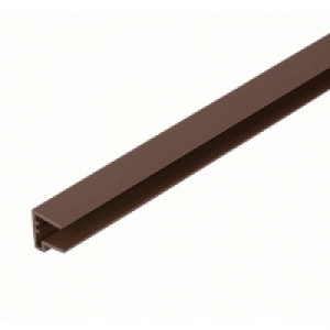 10mm PVC Sheet Closure - Brown 2.1m £6.00