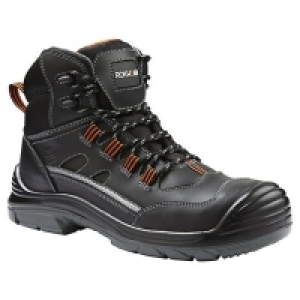 Rokwear Boulder Womens Safety Trainer Boot Black - Size 7 £34.00