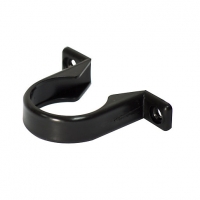 Wickes  FloPlast WP34B Push-fit Waste Pipe Clips - Black 32mm Pack o