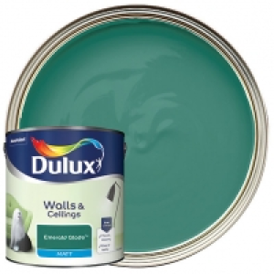 Dulux - Emerald Glade - Matt Emulsion Paint 2.5L £13.00