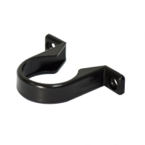 FloPlast WP35B Push-fit Waste Pipe Clips - Black 40mm Pack o £1.35