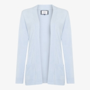 Maine New England Blue Stitch Stripe Cardigan