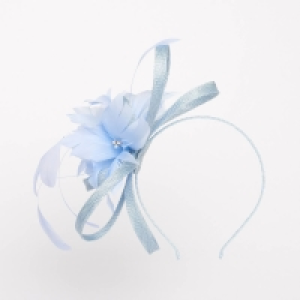 Debenhams Debut Blue Bead Loop Headband Fascinator