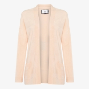 Maine New England Peach Stitch Stripe Cardigan