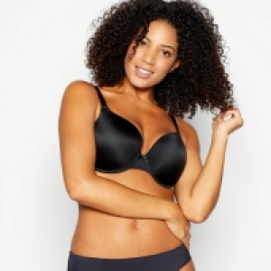 Gorgeous Dd+ Black Underwired Padded T-Shirt Bra
