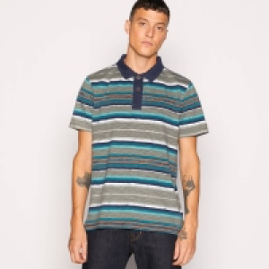 Mantaray Khaki Navajo Stripe Print T-Shirt