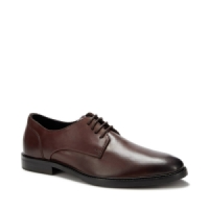 1778 Brown Leather Elm Derby Shoes