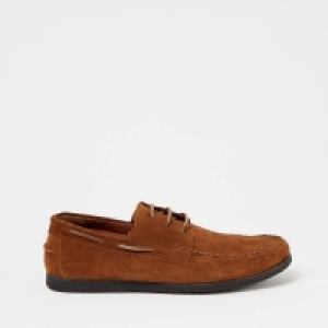 Debenhams 1778 Tan Suede Portland Boat Shoes