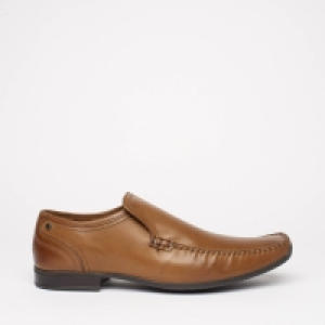 Base London Tan Acrobat Slip On Shoes