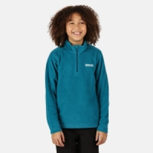 Regatta Blue Unisex Hot Shot II Lightweight Half Zip Fleece