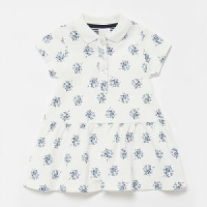 J By Jasper Conran Baby Girls White Floral Print Tennis Dress