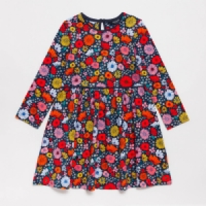 Maine New England Girls Multicoloured Floral Print Dress