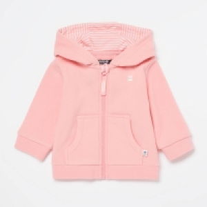 Debenhams Maine New England Baby Girls Pink Fleece Hoodie