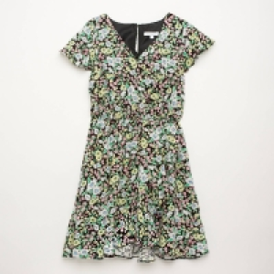 Bluezoo Girls Multicoloured Floral Print Woven Dress