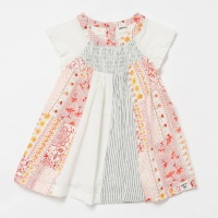 Debenhams Mantaray Baby Girls Multicoloured Patchwork Dress