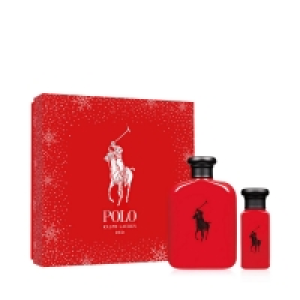 Ralph Lauren Polo Red Mens Eau de Toilette Christmas Gift Set